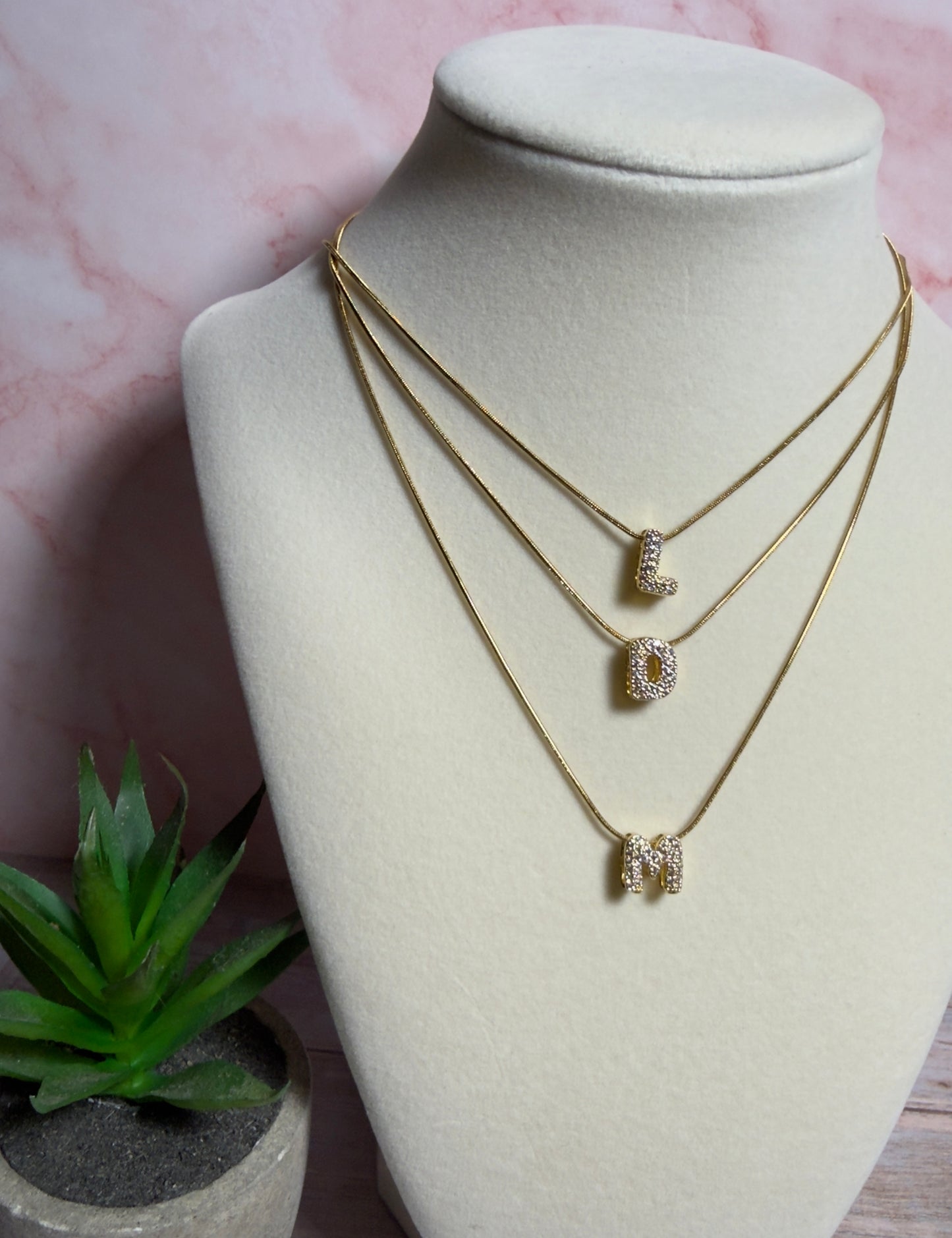 Initial Elegance Necklace
