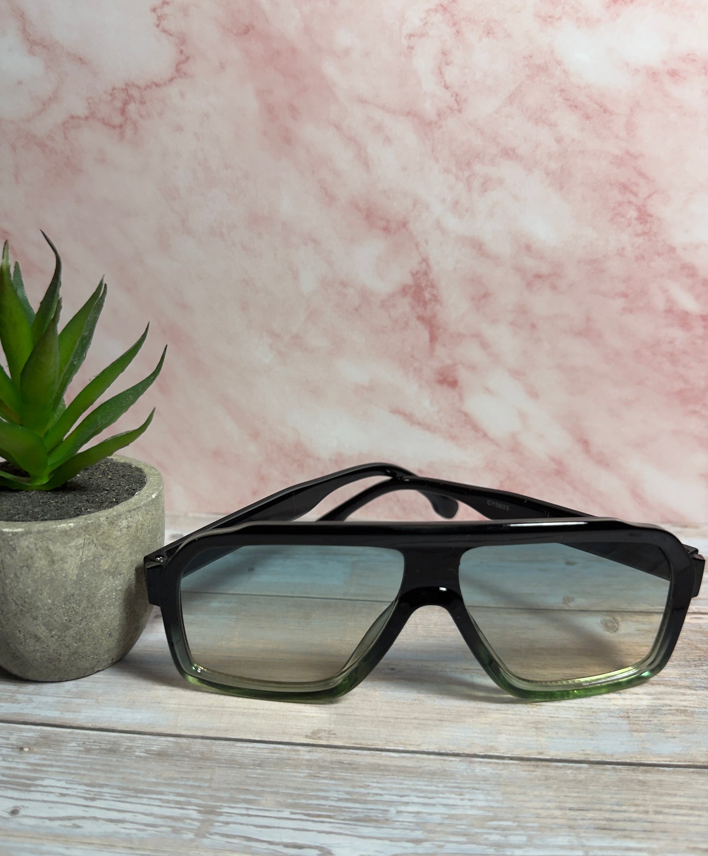 Aqua Edge Ombre Sunglasses