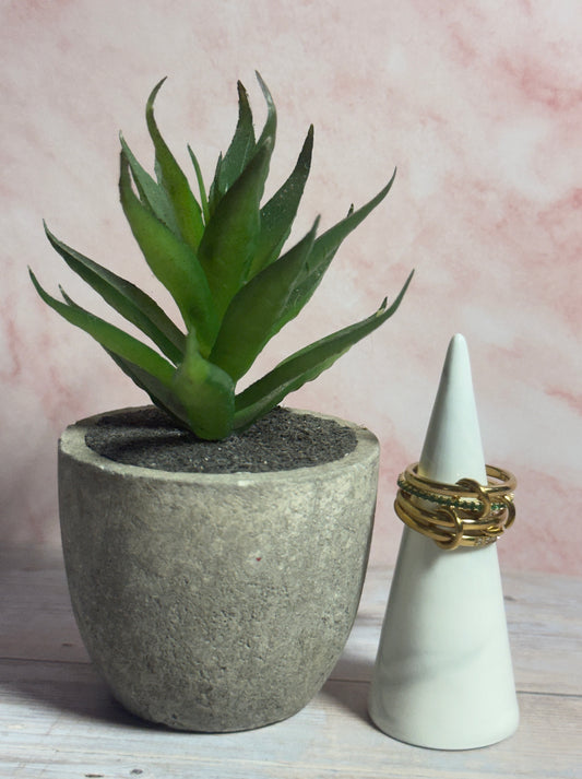 Golden-green Ring Stack